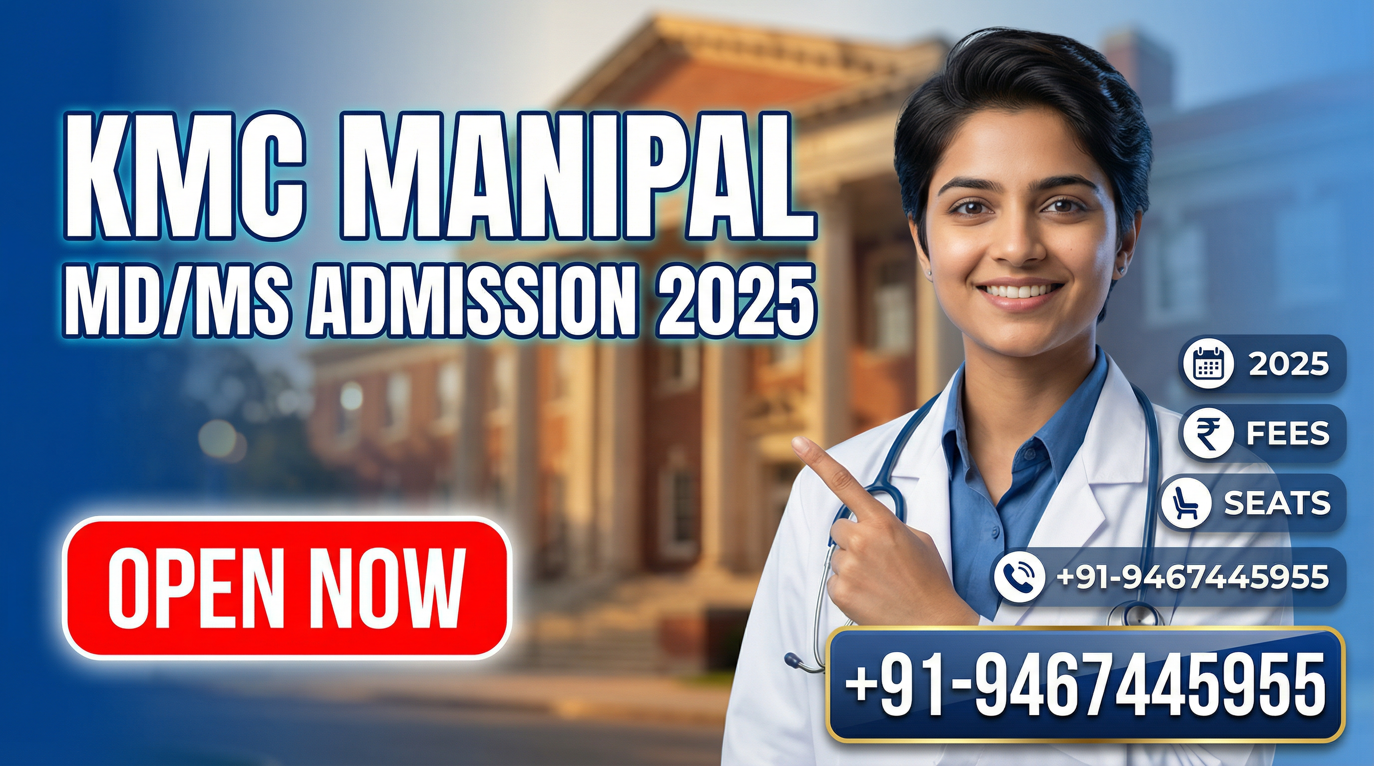 Kasturba Medical College (KMC) Manipal PG(MD/MS) : Admission 2025, Fees Structure, Seat Matrix, Courses Offered, Cutoff, Counselling, Contact